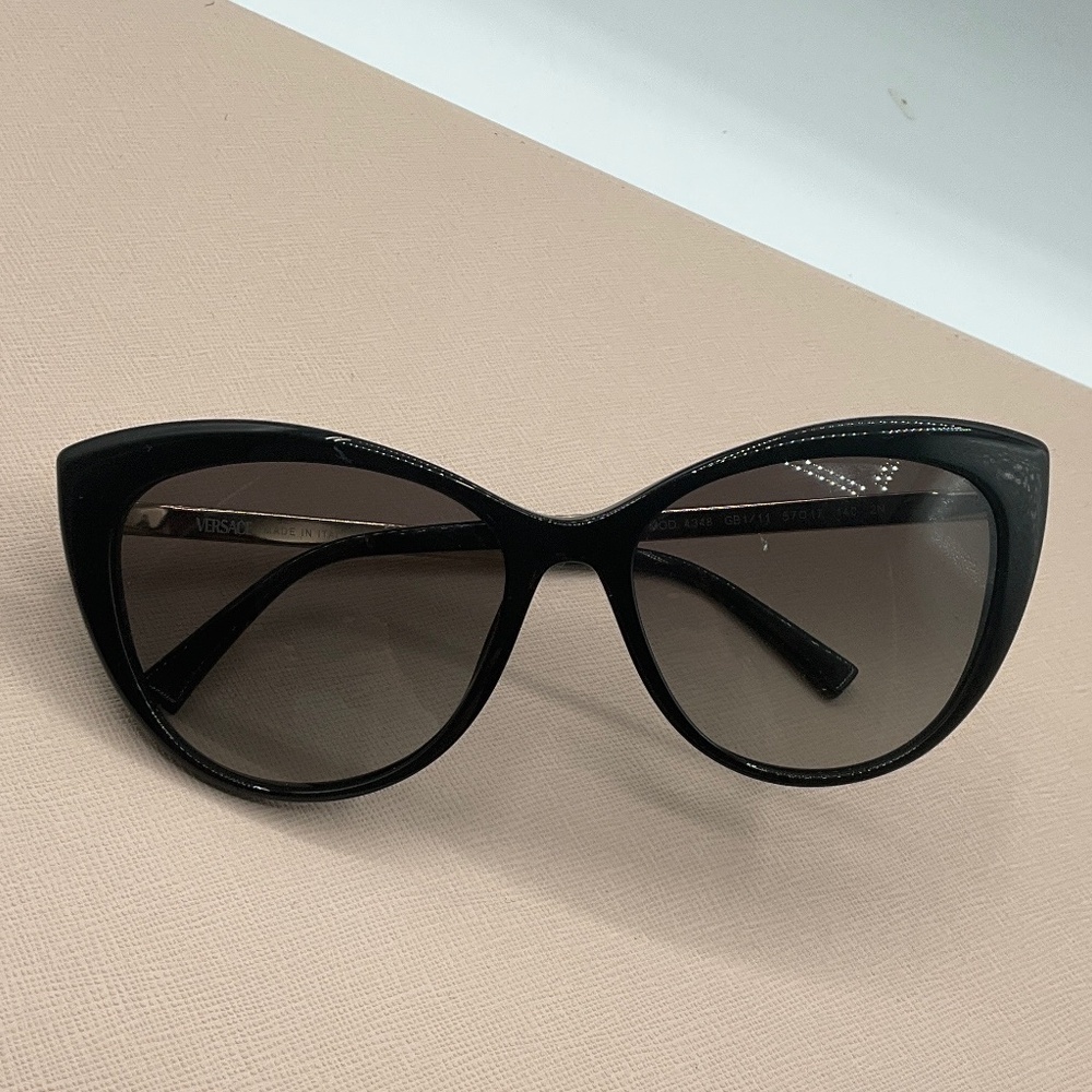 Versace  Medusa 57mm Cat Eye Sunglasses - Picture 2 of 6
